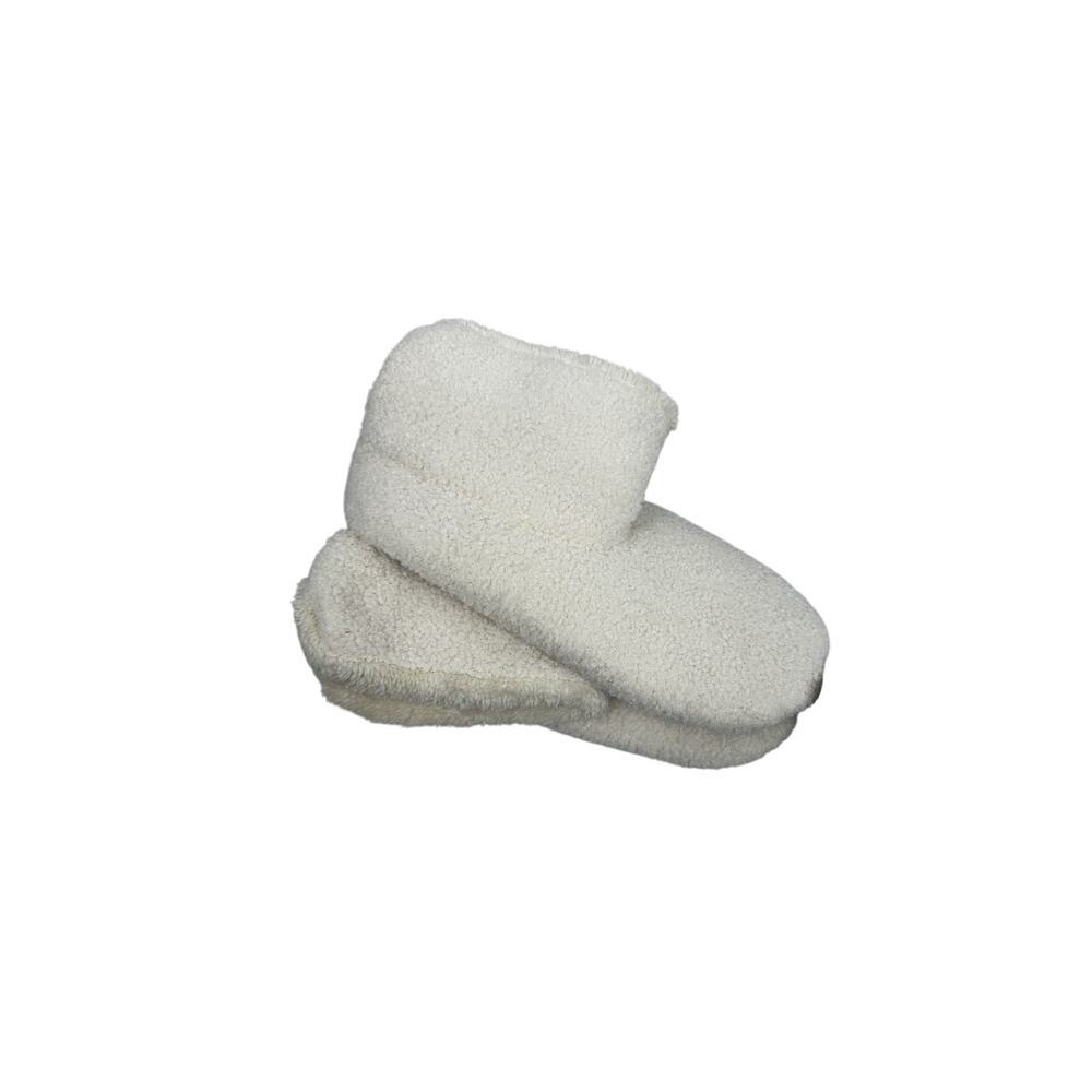 Northeast Outfitters Women's Cozy Teddy Slipper Socks L/XL White